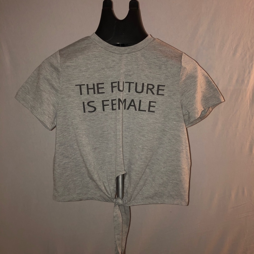 Shein Cropped T-Shirt Size Medium